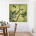 Picture of Vintage Tropical Birds I _GroupedProduct_Square_Canvas_Framed_
