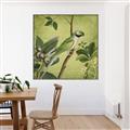 Picture of Vintage Tropical Birds I _GroupedProduct_Square_Canvas_Framed_