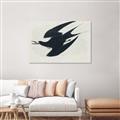 Picture of Vintage Black Sooty Tern _GroupedProduct_Rectangle_Landscape_Unframed_Print_Only_