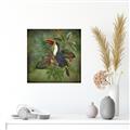Picture of Tropical Paradise Toucan Bird _GroupedProduct_Square_Unframed_Print_Only_