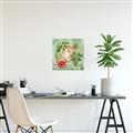 Picture of Tropical Paradise Cockatoos Bird _GroupedProduct_Square_Unframed_Print_Only_