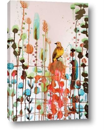 Picture of Eclectic Floral Canvas II