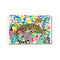 Picture of Vibrant Fusion Jaguar _GroupedProduct_Rectangle_Landscape_Canvas_