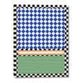 Picture of Psychedelic Checkered Aura _GroupedProduct_Rectangle_Portrait_Canvas_