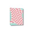Picture of Pink Checkered Symphony _GroupedProduct_Rectangle_Portrait_Canvas_