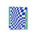 Picture of Blue Checkered Symphony _GroupedProduct_Rectangle_Portrait_Canvas_