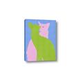 Picture of Optical Cat Duo _GroupedProduct_Rectangle_Portrait_Canvas_