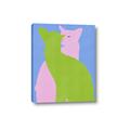 Picture of Optical Cat Duo _GroupedProduct_Rectangle_Portrait_Canvas_
