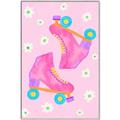 Picture of Pink Roller Skates _GroupedProduct_Rectangle_Portrait_Canvas_Framed_
