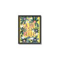 Picture of La Vie Est Belle Foliage _GroupedProduct_Rectangle_Portrait_Canvas_Framed_