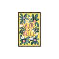 Picture of La Vie Est Belle Foliage _GroupedProduct_Rectangle_Portrait_Canvas_Framed_