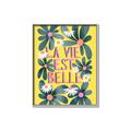 Picture of La Vie Est Belle Foliage _GroupedProduct_Rectangle_Portrait_Canvas_Framed_