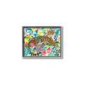 Picture of Vibrant Fusion Jaguar _GroupedProduct_Rectangle_Landscape_Canvas_Framed_