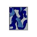 Picture of Constellation of Blue Strokes _GroupedProduct_Rectangle_Portrait_Canvas_Framed_