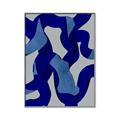 Picture of Constellation of Blue Strokes _GroupedProduct_Rectangle_Portrait_Canvas_Framed_