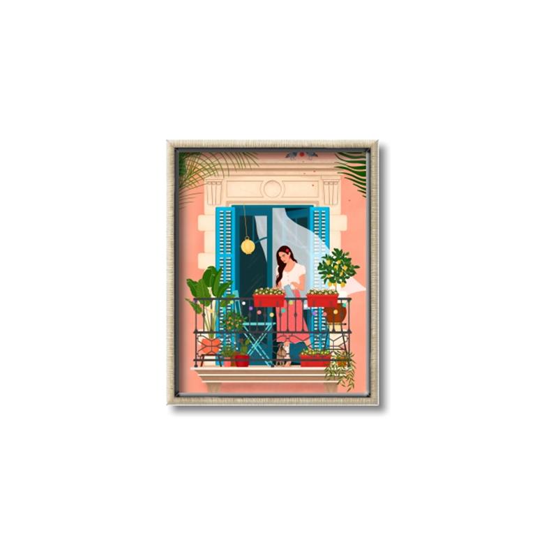 Picture of Barcelona Bliss _GroupedProduct_Rectangle_Portrait_Canvas_Framed_