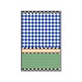 Picture of Psychedelic Checkered Aura _GroupedProduct_Rectangle_Portrait_Canvas_Framed_