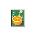 Picture of Orange Juice Poition _GroupedProduct_Rectangle_Portrait_Canvas_Framed_