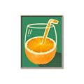 Picture of Orange Juice Poition _GroupedProduct_Rectangle_Portrait_Canvas_Framed_