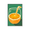 Picture of Orange Juice Poition _GroupedProduct_Rectangle_Portrait_Canvas_Framed_