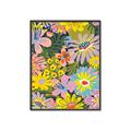 Picture of Enchanted Floral Blossoms _GroupedProduct_Rectangle_Portrait_Canvas_Framed_
