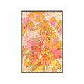 Picture of Floral Rainbow Reverie _GroupedProduct_Rectangle_Portrait_Canvas_Framed_