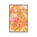 Picture of Floral Rainbow Reverie _GroupedProduct_Rectangle_Portrait_Canvas_Framed_