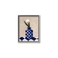 Picture of Kaleidoscopic Vase _GroupedProduct_Rectangle_Portrait_Canvas_Framed_