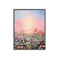 Picture of Ethereal Pink Sunrise _GroupedProduct_Rectangle_Portrait_Canvas_Framed_