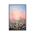 Picture of Ethereal Pink Sunrise _GroupedProduct_Rectangle_Portrait_Canvas_Framed_