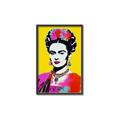 Picture of Botanical Bliss of Frida _GroupedProduct_Rectangle_Portrait_Canvas_Framed_