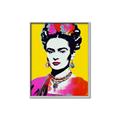 Picture of Botanical Bliss of Frida _GroupedProduct_Rectangle_Portrait_Canvas_Framed_