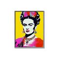 Picture of Botanical Bliss of Frida _GroupedProduct_Rectangle_Portrait_Canvas_Framed_