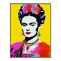 Picture of Botanical Bliss of Frida _GroupedProduct_Rectangle_Portrait_Canvas_Framed_
