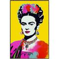 Picture of Botanical Bliss of Frida _GroupedProduct_Rectangle_Portrait_Canvas_Framed_