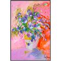 Picture of Petals in Pink Bloom  _GroupedProduct_Rectangle_Portrait_Canvas_Framed_