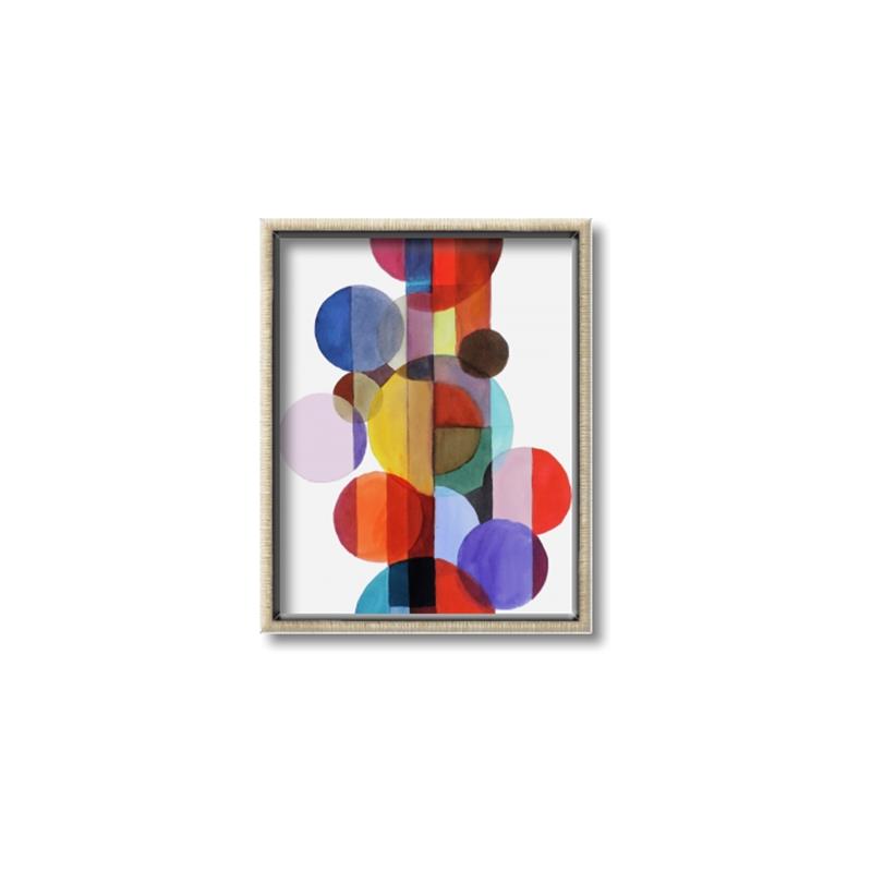 Picture of Geometric Graffiti _GroupedProduct_Rectangle_Portrait_Canvas_Framed_