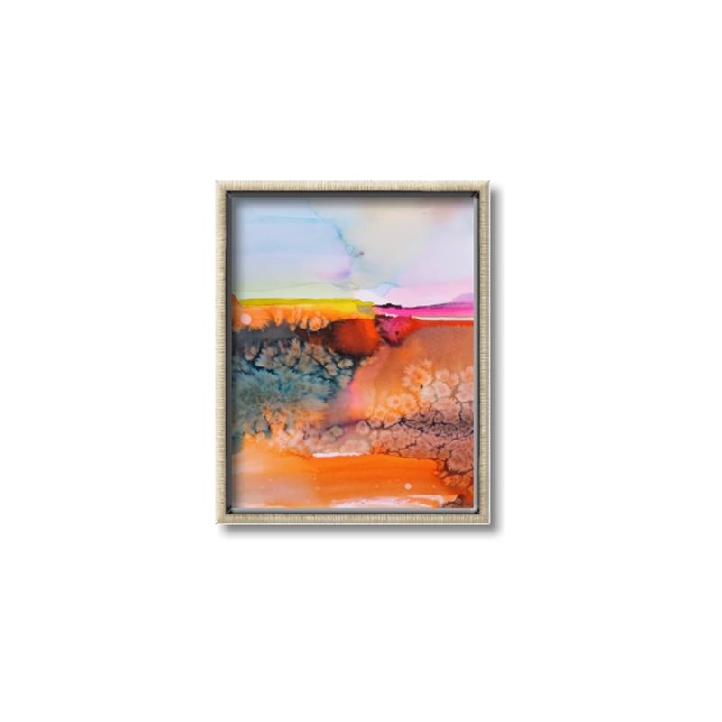 Picture of Abstract  Glow III _GroupedProduct_Rectangle_Portrait_Canvas_Framed_