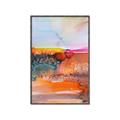 Picture of Abstract  Glow III _GroupedProduct_Rectangle_Portrait_Canvas_Framed_