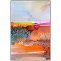 Picture of Abstract  Glow III _GroupedProduct_Rectangle_Portrait_Canvas_Framed_