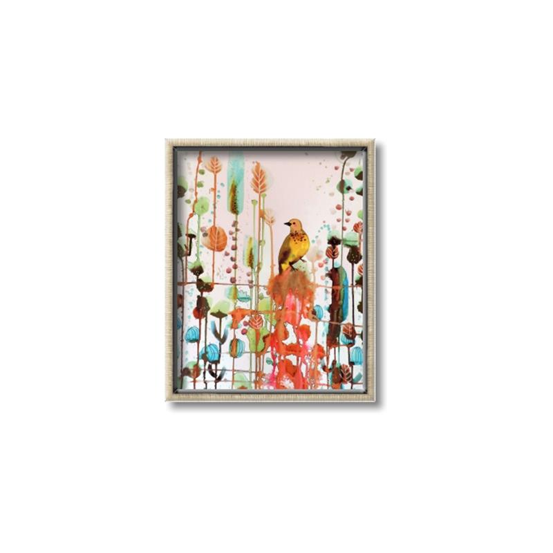 Picture of Eclectic Floral Canvas II _GroupedProduct_Rectangle_Portrait_Canvas_Framed_