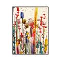 Picture of Eclectic Floral Canvas III _GroupedProduct_Rectangle_Portrait_Canvas_Framed_