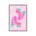 Picture of Pink Roller Skates _GroupedProduct_Rectangle_Portrait_Framed_Matted_