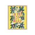Picture of La Vie Est Belle Foliage _GroupedProduct_Rectangle_Portrait_Framed_Matted_