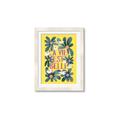 Picture of La Vie Est Belle Foliage _GroupedProduct_Rectangle_Portrait_Framed_Matted_