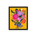Picture of Red Chromatic Flowers _GroupedProduct_Rectangle_Portrait_Framed_Matted_