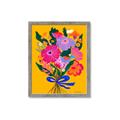 Picture of Red Chromatic Flowers _GroupedProduct_Rectangle_Portrait_Framed_Matted_