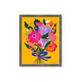 Picture of Red Chromatic Flowers _GroupedProduct_Rectangle_Portrait_Framed_Matted_