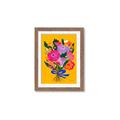 Picture of Red Chromatic Flowers _GroupedProduct_Rectangle_Portrait_Framed_Matted_