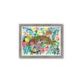 Picture of Vibrant Fusion Jaguar _GroupedProduct_Rectangle_Landscape_Framed_Matted_
